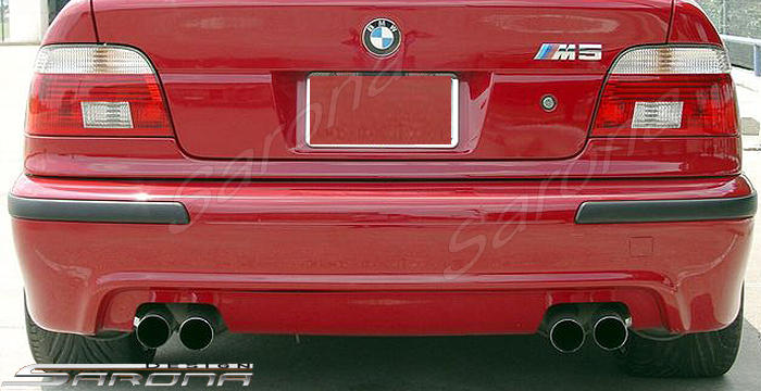 Custom BMW 5 Series Rear Bumper  Sedan (1997 - 2003) - $590.00 (Part #BM-006-RB)